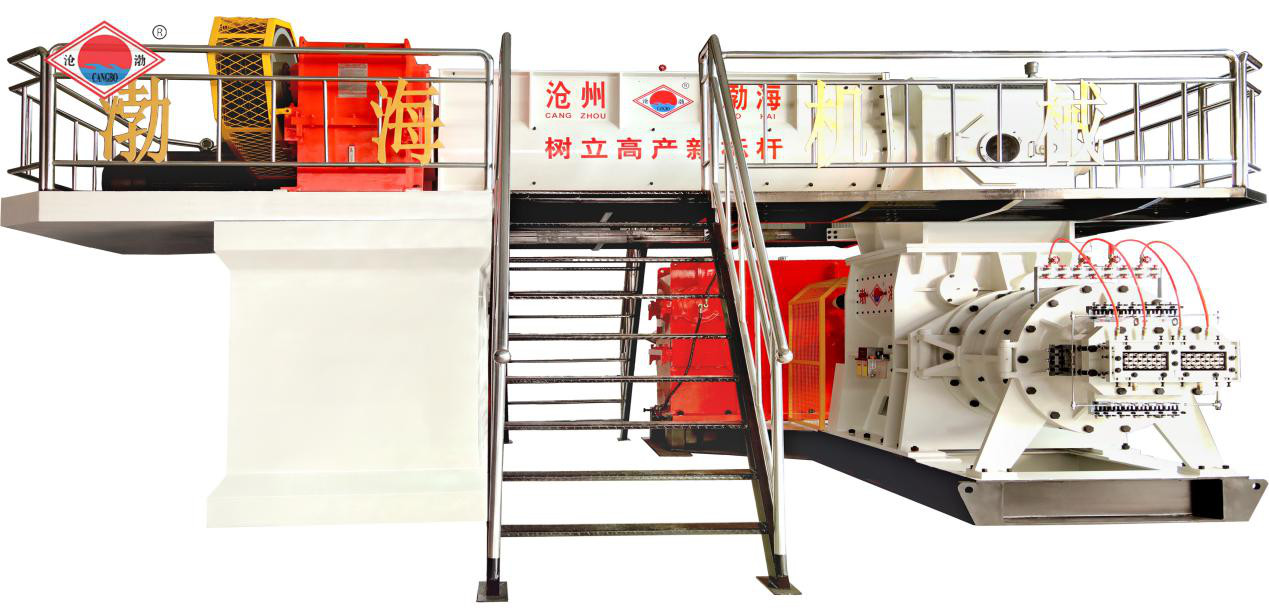 JKY-90C Two Stage Vacuum Extruder Clay Brick Making Machine