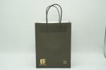 New Arrival Plain Handbag Carry Gift Colored, Brown Kraft Black Colorful Paper
