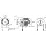 Buy cheap KG-9840 Universal Electric Motor 12-36v Power 60-120W Used For Blender from wholesalers