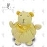 Buy cheap Soft Fat Custom Stuffed Animals 20 X 17cm Egg Yellow Stuffed Bear from wholesalers