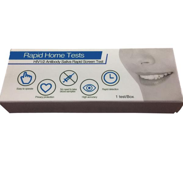 Buy cheap 99% Accuracy Hiv Saliva Test Kit 25pcs/Box Packing from wholesalers
