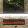 Buy cheap 70'' 180cm Realistic LED 3D Flame Charcoal Effect Built-in Electric Fireplace Indoor from wholesalers