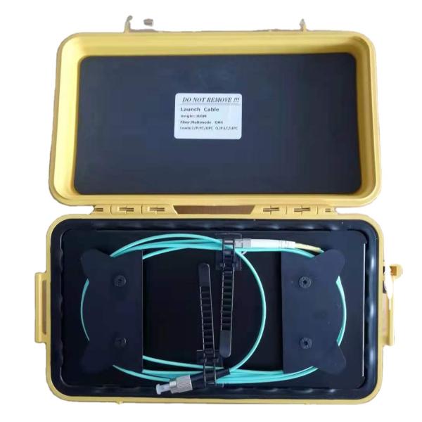 Buy cheap FC/UPC - LC/UPC Box Type OTDR Launch Cable OM4 300mtr from wholesalers