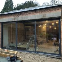 Buy cheap Customized Interior Aluminum Sliding Door Waterproof Double Tempered Glass Door product