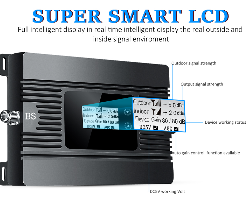 2600MHz Cell Phone Signal Amplifier