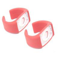 Buy cheap Customized Silicone Watchband Overmolding Silicone On Plastic For Watchband product