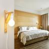 Buy cheap Japanese style dining room bedroom Bed Bedside plug in wall light (WH-OR-05) from wholesalers