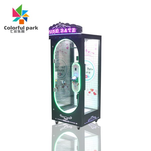 Buy cheap Lovely Gifts Claw Crane Machine Black Moonlight Box Scissors Machine Doll Game from wholesalers