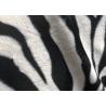 Buy cheap Printed Zebra Stripe Short Hair Upholstery Soft Polyester Velvet Fabric from wholesalers