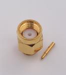 RG 402 SMA Coaxial Connector Male Pin Crimp Sma Straight Connector