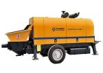 Hydraulic Cement Pumping Equipment , Small Portable Concrete Pump Machine