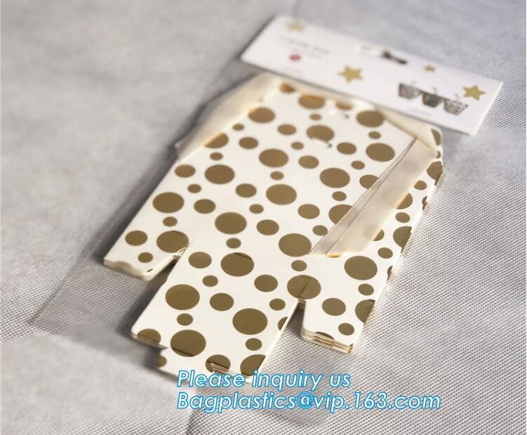 Matte Elegant Embossed Fancy Gold Foil Modern Luxury Premium Quality Matte For Merchandise Wig Shoes Boutique Clothing