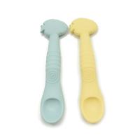 Buy cheap BPA Lead Vinyl Free Silicone Feeding Spoon Gum Friendly product