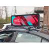 Buy cheap SMD1415 P2.5 Taxi Top LED Display 100W 1/16S Scan Mode double sided display 960x320 from wholesalers