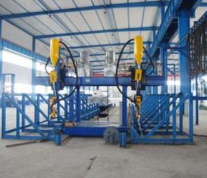 Wholesale 4kW Pump Station H Beam Welding Line / Automatic Welding Production Line from china suppliers