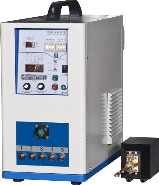 Buy cheap 300-500khz Ultra High Frequency Induction Heating Machine for metal heat treatment from wholesalers