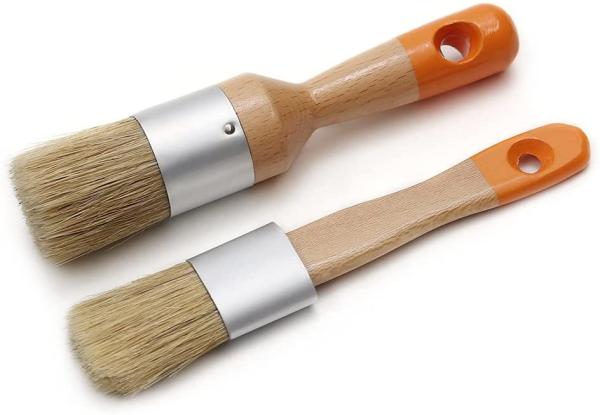 Buy cheap Bristle Burlywood Wax Paint Brush For Chairs Chalk Painting from wholesalers