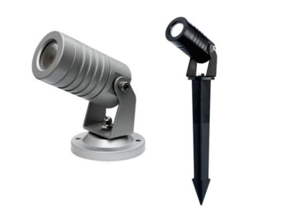 Buy cheap Powder Coated Aluminum Directional Light Garden Spotlight With ABS Spike And Base from wholesalers