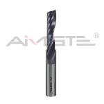 H6 Single Flute End Mills 3mm 4mm 6mm End Mill Bits For Wood