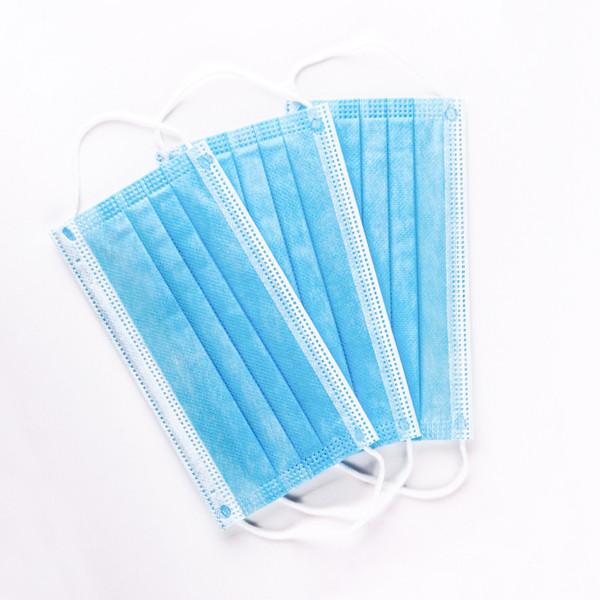 Buy cheap Disposable Breathable 3 Ply Non Woven Face Mask For Adult from wholesalers