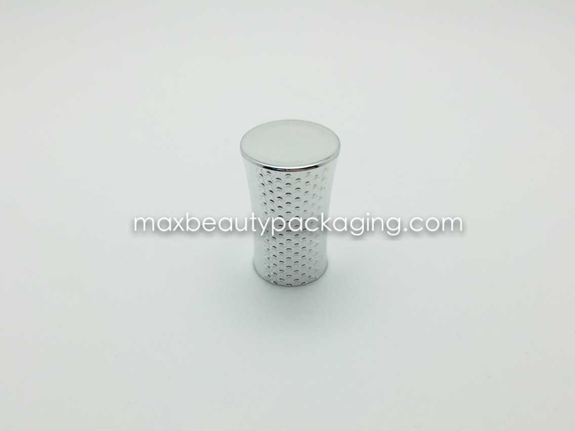 N2020 uv color coating finish nail polish cap nail polish packaging double cap plastic cap flat brush
