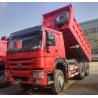 Buy cheap 5600mm*2300mm*1500mm Cargo Tank 6X4 Used Tipper Truck 371HP 25tons HOWO Dump Truck from wholesalers