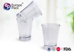 BPA Free Round Dessert Cups Reusable 70Ml Clear Plastic Serving Bowls