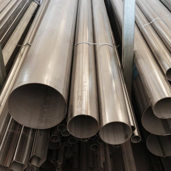 Buy cheap Electric Erw Round Stainless Steel Welded Tubes Astm A554 316Ti from wholesalers