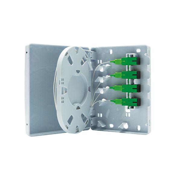 Buy cheap Indoor Fiber Optic Termination Box , 4 Cores Fiber Access Terminal Box from wholesalers