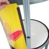 Buy cheap Aluminum Portable Display Counter Spiral Tower System With Spot Light / LED from wholesalers