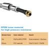 Buy cheap 150cm Stainless Steel Shower Hose , Chromed Flexible Shower Hose With Brass Nut from wholesalers