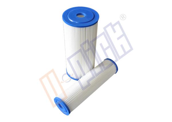 Buy cheap Standard Big Blue PE Pleated Filter Cartridge / Swimming Pool Cartridge Filter from wholesalers