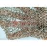 Buy cheap Round Shape Stainless Steel Ring Mesh Chain Mail Scrubber For Kitchen Cleaning from wholesalers