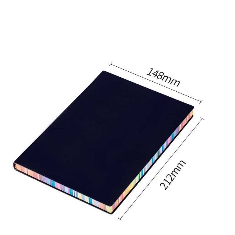 2 Colors Memo Pads Style Custom A5 Hardcover PU Leather Journal Planner Printing