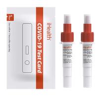 Buy cheap IHealth Clear 19 Rapid Self Test Nasal Swab FDA At Home Kits product