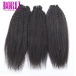 Buy cheap 10A Brazilian Virgin Human Hair Natural Color Kinky Straight No Shedding No from wholesalers