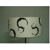 Buy cheap Faux Linen Bubbles Digital Print Lampshades 3 Gimbal Easy Fit from wholesalers