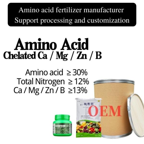 Buy cheap Ca Mg Zn B Chelate Amino Acid Powder Fertilizer For Micronutrient Supplement from wholesalers