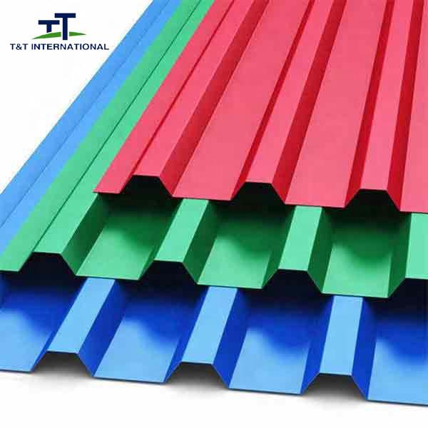 Buy cheap Popular Color Galvanized Steel Sheet , Corrugated Galvanized Steel Roofing Durable from wholesalers