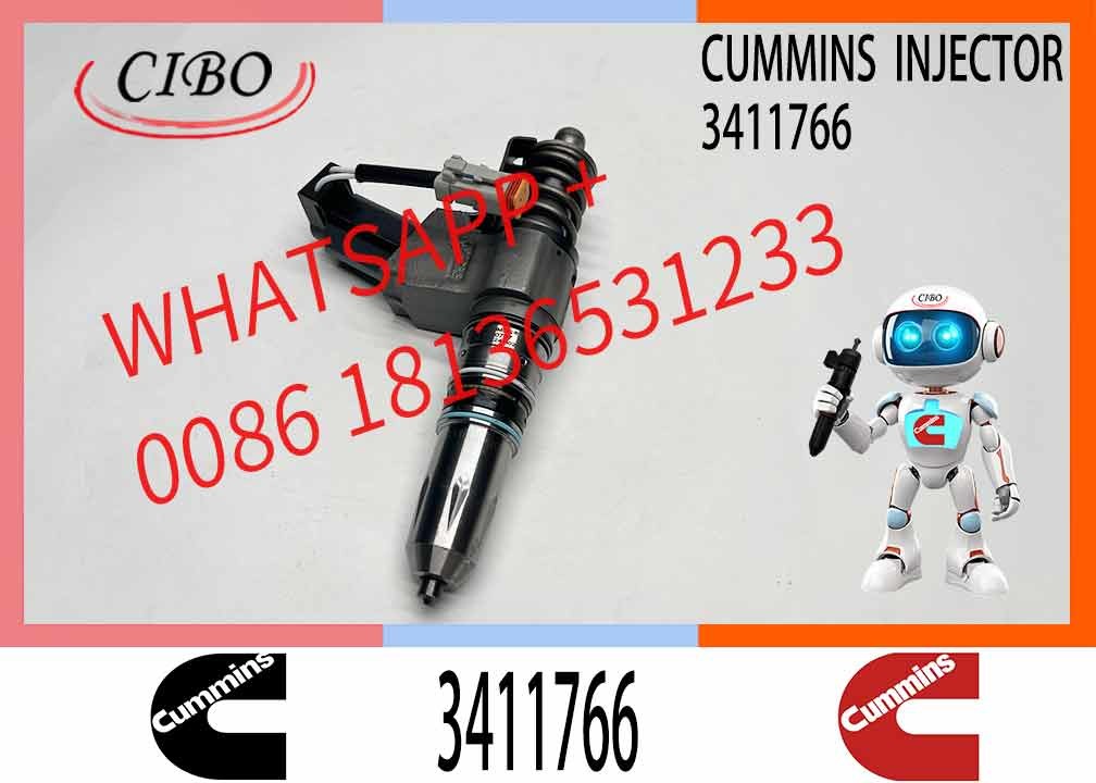 3411766 OE Quality Brand New Diesel Common Rail Fuel Injector Assembly 3411766 for C-ummins N14 Engine