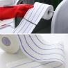 Buy cheap 12x42cm Microfiber Cleaning Mop White Fabric Blue Stripes Non-Woven Cloth Disposable Mop Refill Pad from wholesalers
