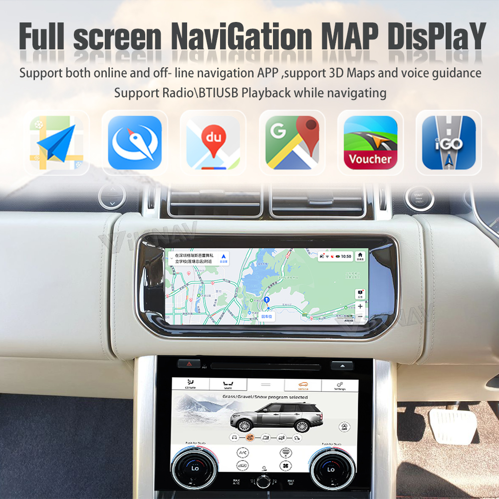 Range Rover L405 Vogue 10.25inch Android 10 Head Unit With Wireless Carplay