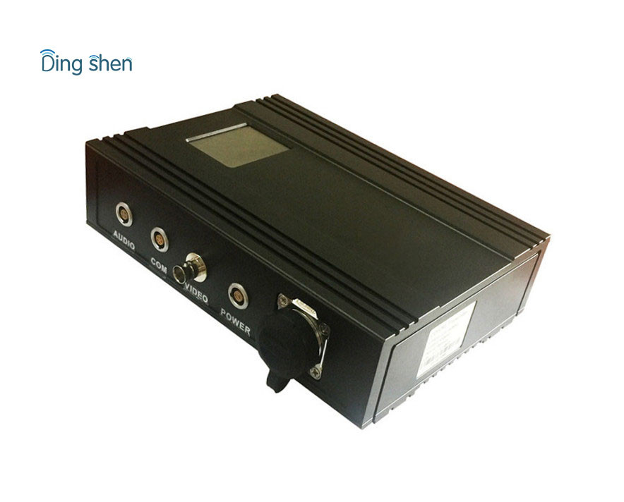 80-100km Lightweight HD UAV Video Transmitter with 5 watt RF Power and H.265 coding