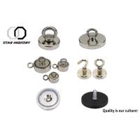 Buy cheap Complete Magnet Fishing Kit - Double Side POT Magnet 1000LBS Pulling Force - product