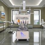 Pet Use Portable Dental Treatment Machine Unique Design Vet Mobile Dental