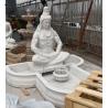 Buy cheap BLVE White Marble Lord Shiva Shakti Statue Garden Buddha Statue Fountain Hindu God Stone Sculpture Life Size Indian from wholesalers