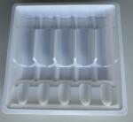 Pharmaceutical PET Ampoule Tray Customization 1ml 2ml 5ml 10m Water Injection