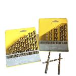 Din 338 High Speed Steel Twist Bit Drills For Stainless Steel 19pcs/Set