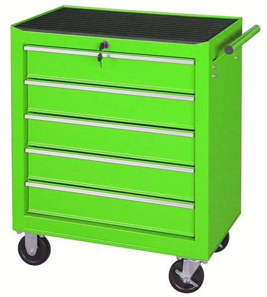 Buy cheap 616x330x660mm 24" 5 Drawer Rolling Tool Cabinet Garage Metal Trolley from wholesalers