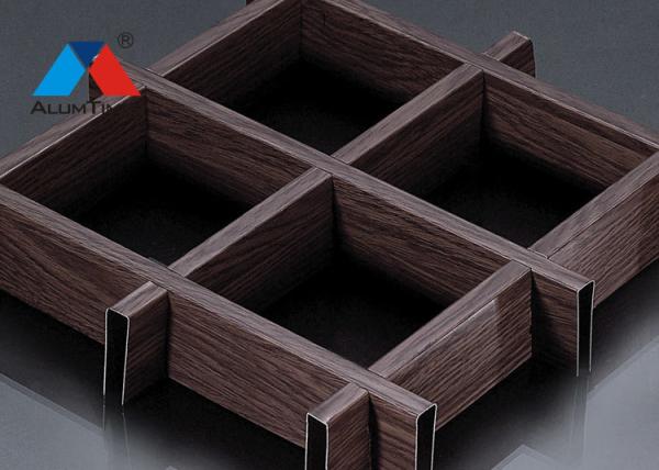 Buy cheap Aluminum Open Cell Ceiling Grid Tiles Anti Static For Industrial Civil Buildings from wholesalers